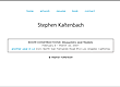 Stephen Kaltenbach